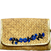 Embroidered Sedge Wallet